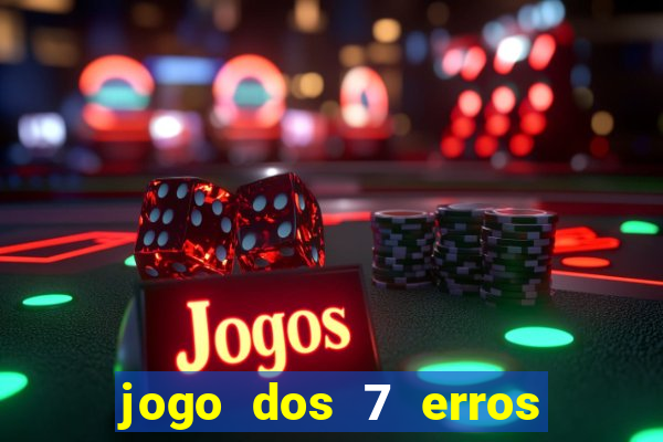 jogo dos 7 erros para manipuladores de alimentos